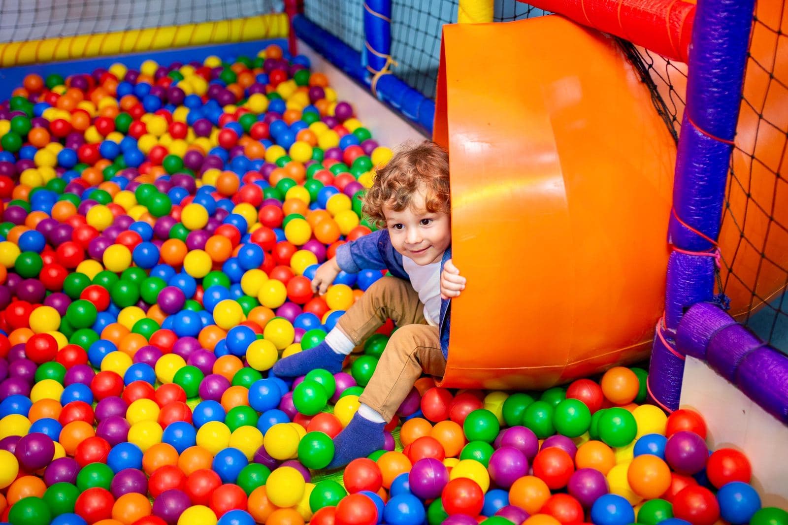 Foto real de un cumpleaños infantil celebrado en Kuky Kids